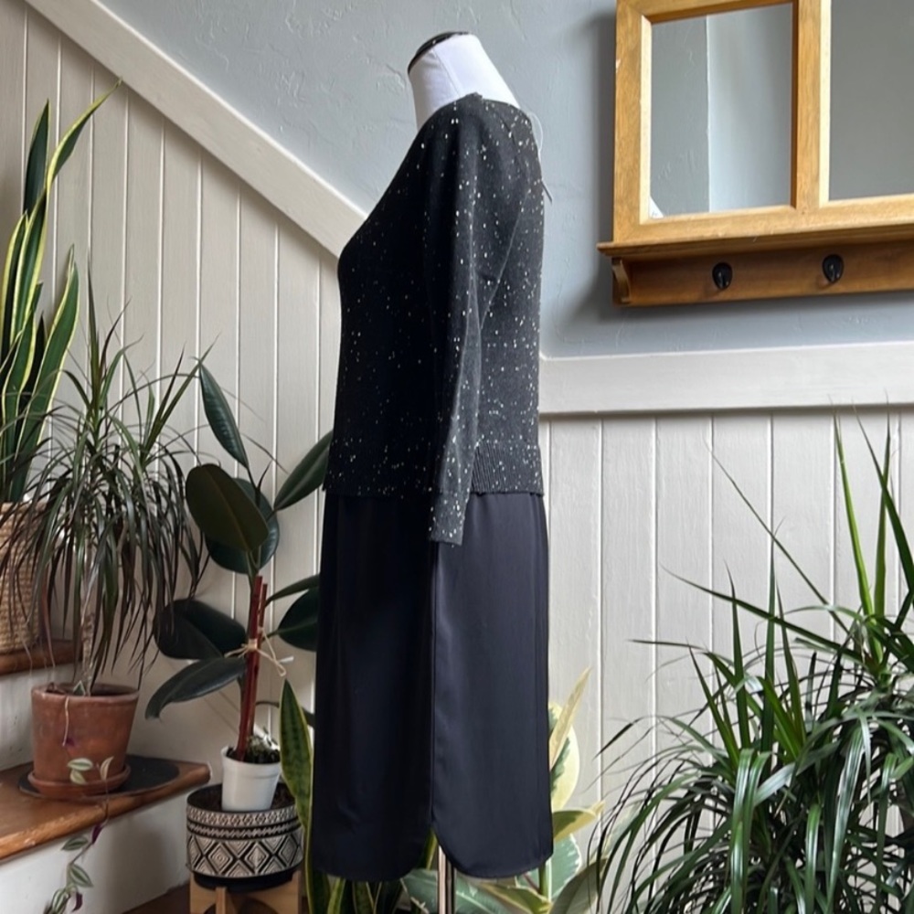 LOFT speckled 2 in 1 sweater dress - Picture 6 of 6